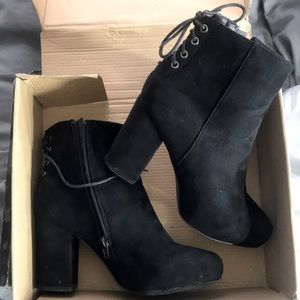 Black booties